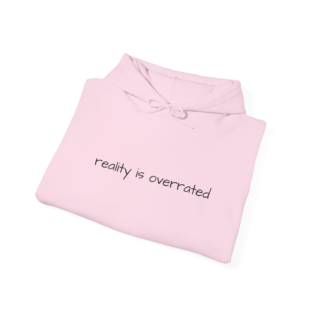 Galaxy Earth Hoodie – "reality is overrated" Cosmic Planet Graphic Sweatshirt