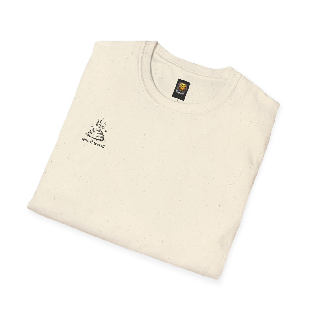 Graphic Tee — 'FCKN POOOP' Street Art Statement T-Shirt