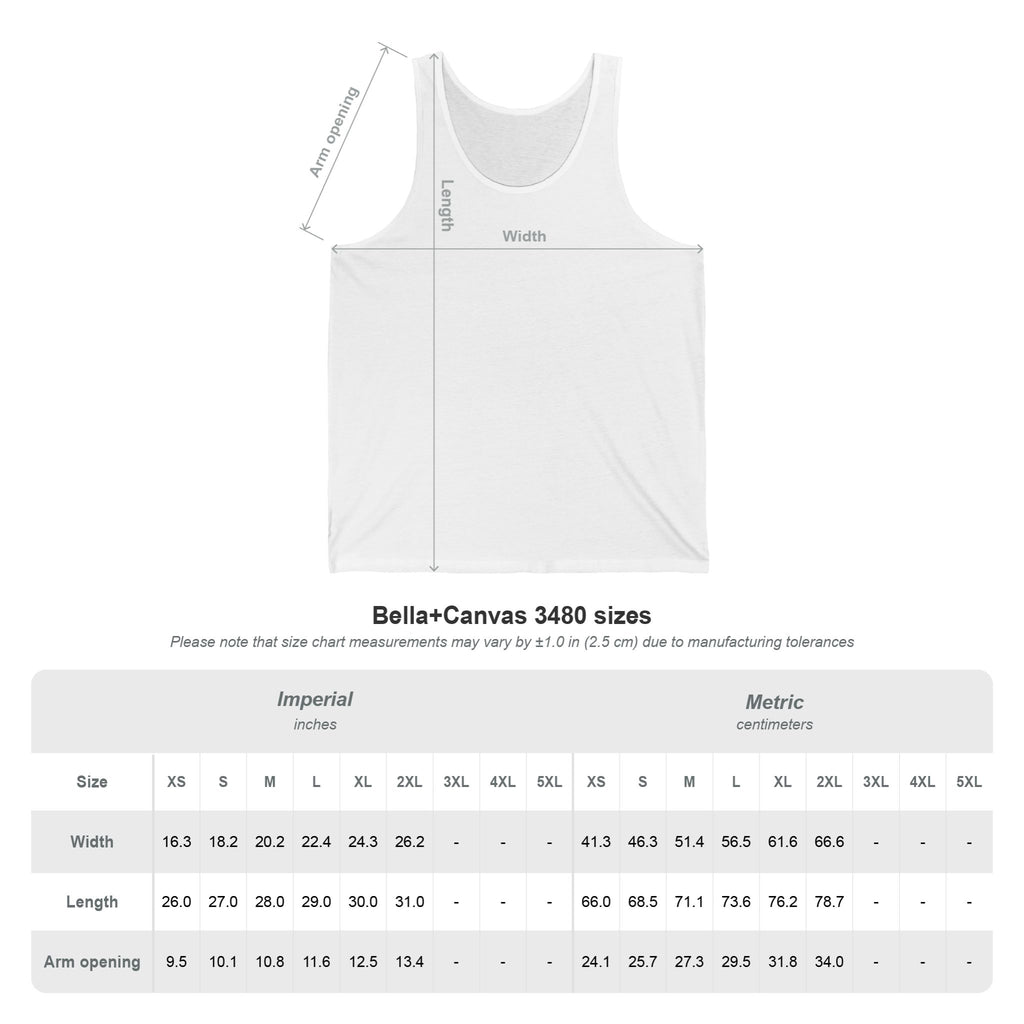 Weird World Smiley Tank Top — 'The Forgotten Promises' Graphic
