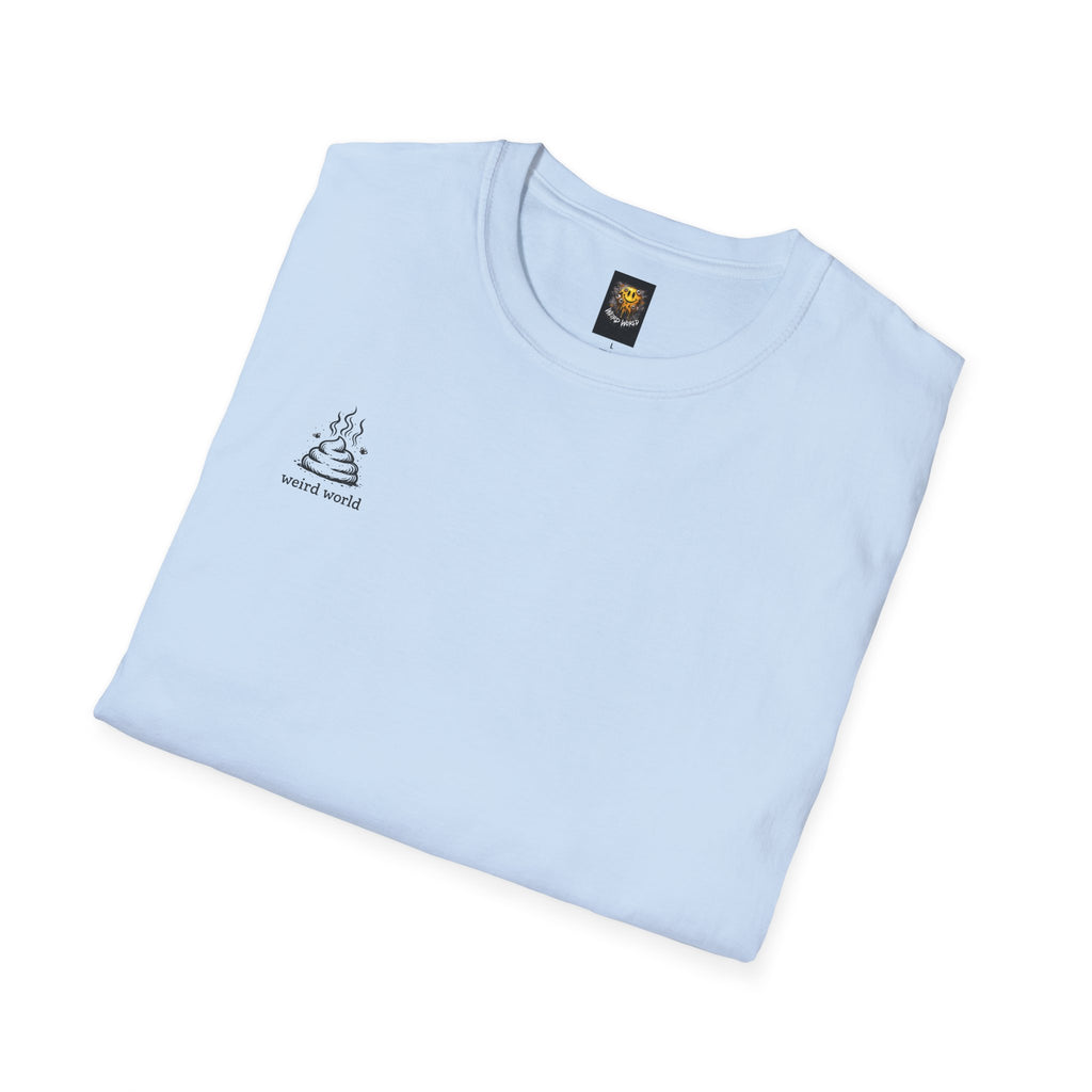 Graphic Tee — 'FCKN POOOP' Street Art Statement T-Shirt