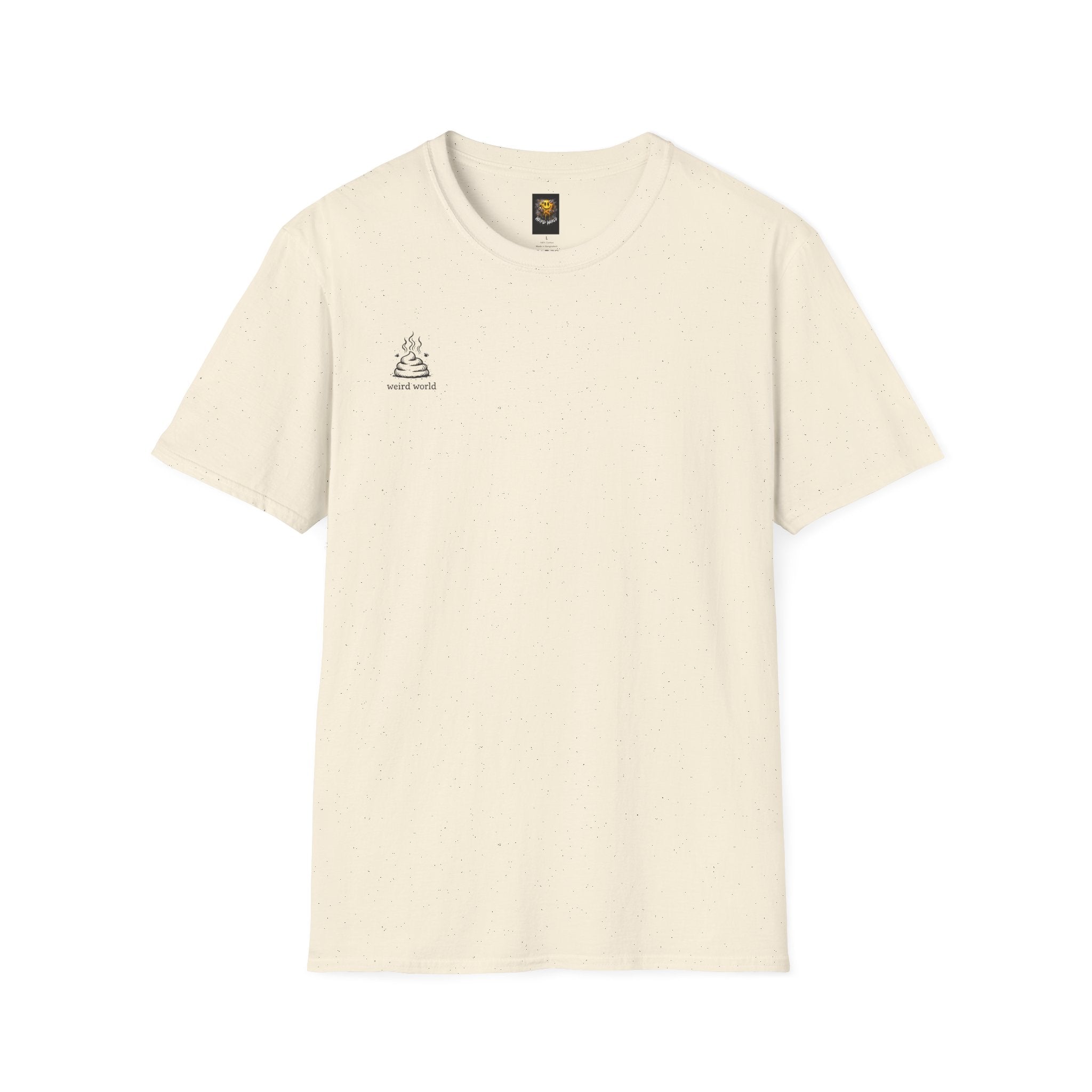 Graphic Tee — 'FCKN POOOP' Street Art Statement T-Shirt